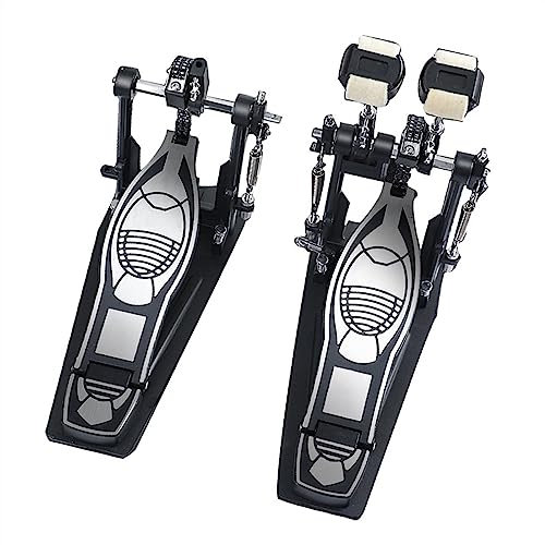 Bass drum-Pedal Schlagzeug-Set, Doppelpedal, Hammer, Doppelkette, Nocken, Jazz-Schlagzeug, Trommel, Doppelpedal