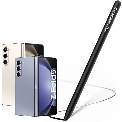 BaiFu Z Fold5 Stylets pour écrans tactiles compatibles avec Samsung S23/téléphone/Touch Pad/Lenovo/iOS/Android Smartphones et tablettes, Samsung S Ultra Pen, Samsung Z Fold5 Noir