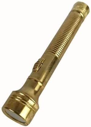 Torche de style ancien, lampe de poche rétro, torches, torche de style ancien portable de style vintage simple for l'extérieur, torche lumineuse puissante, placage de cuivre Lampe de poche à lumière j