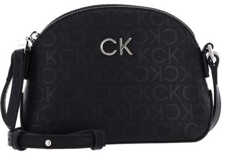 Calvin Klein Damen Ck Daily Small Dome Monok60K611882 Crossover, Black (Black Epi Mono)