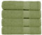 SweetNeedle Paquete de 4 Toallas de Baño Grandes Verde Oliva (70 x 140 cm),100% Algodón, Lujosas, Ultra Suaves, Calidad Hotelera, Altamente Absorbentes para Baño, Ducha, Playa y Uso Diario