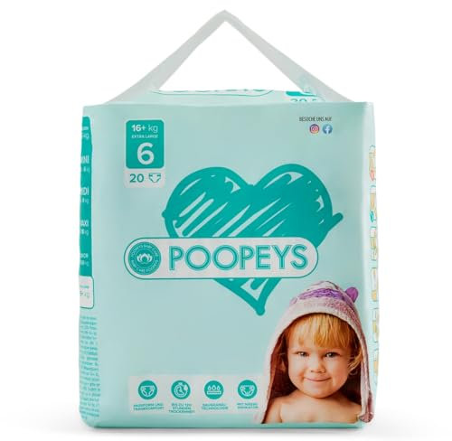 Poopeys Windeln - Windeln - 6 XL | 16+ KG