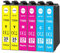 6X 35XL Druckerpatronen Kompatibel für Epson 35XL (2X 35XL Cyan, 2X 35XL Magenta, 2X 35XL Gelb) für Workforce Pro WF-4720DWF WF-4725DWF WF-4730DTWF WF-4730DWF