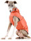 ZAUBERPFOTE® Hunderegenmantel London I Mit extra langem YKK® Reißverschluss für Halsband & Geschirr I Für kleine, mittlere & große Hunde I Wasserdicht & Maschinenwaschbar I Regenmantel für Hunde (60)