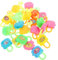 ibasenice 20pcs Toddler Door Handle Lock Set Child Safety Lock Key Unlock Toy Padlocks Keys for Preschoolers
