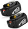 BL1850B Remplacement pour Makita 18V Batterie 5.0Ah BL1850 BL1840B BL1860B BL1830B BL1820B BL1860 BL1840 BL1830 BL1820 avec indicateur de Charge