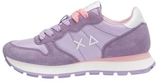 SUN68 Sneakers Basse Ally Solid Nylon Z35201 Lilla Viola 40