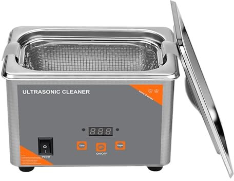 800ml Ultrasuoni Pulitore Digitale Tempo 35W Lavaggio Gioielli Collane Occhiali Orologio Spazzola Ultrasuoni Lavatrice Macchina