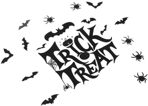 Zerodeko Halloween Spinnen Wandaufkleber Aus Kunststoff Dekorative Wandkunst Für Zuhause Und Büro Kunststoffaufkleber Für Halloween Party Dekoration