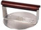 Dan&Co Heavy Duty Stainless Steel Smash Burger Press 6 Inch, 3mm Thick, Non Stick, Heat Resistant Wood Handle, Burger Smasher for Grill Griddle, Hamburger Bacon Steak Meat Patty Maker - UK Brand