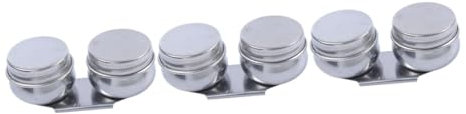 HOODANCOS 3piezas Copa De De Acero Inoxidable Con Boca Ancha y Tapa Para Pintura Al Óleo Utensilio Práctico Para Clases De Arte y Suministros De Dibujo y Ligera Para Disolventes y Limpieza