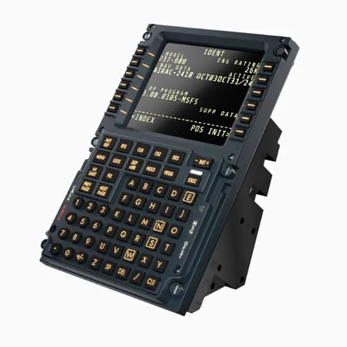 Benshuuk Für WINWING Flugsimulator CDU PMDG Zibo Zivilluftfahrt Bedienfeld Boeing 737 PFP 3N für X-Plane MSFS