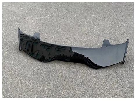 pour Clio 2 3 4 5 RS Spoiler Fibre Carbone Aileron Arrière ABS Kit Carrosserie Accessoires Aileron Coffre Arrière(Glossy Black)