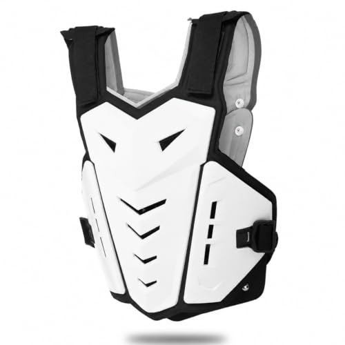 Motorrad Protektorenjacke, verstellbare Weste Multisport Schutz | Schutzjacke mit verstellbaren Schulterschnallen für Motorradsport, Skifahren, Rollschuhlaufen und Outdoor Aktivitäten