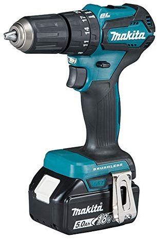 Makita dhp483rte – Bohrschrauber 18 V 5,0 AH 40 Nm 40 Nm BL 2 BAT.