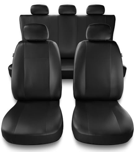 Mossa Coprisedili compatibili con Opel Corsa A, B, C, D, E (1982-2019) - fodere sedili - set coprisedili auto universali - CM-B