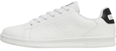 Hummel Unisex Busan Sneaker, White Black 211 830 9124, 41 EU