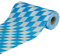 Sensalux Oktoberfest Tischwäsche aus stoffähnlichem Vlies, abwischbar, bayrische Raute, Tischläufer 030m x 25m