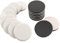 Ezprotekt Each 8 Pack 3.5 Inch Furniture Moving Slider & 8 Pack Felt Furniture Slider Pads, Furniture Glider for Carpet & Rug - Felt Furniture Glider for Hard Wood Floor Surfaces 89mm 16 Pack, Beige