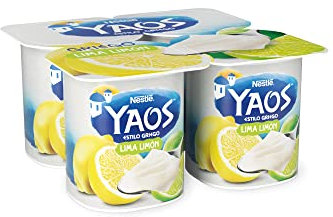 Yogur Griego Nestlé YAOS Lima Limón 4x115g