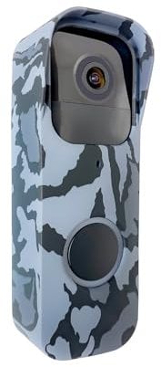 Silicone Protective Case Suitable For Blink Video Doorbell ,Weatherproof Silicone Protective Cover Suitable For Blink Video Doorbell Camera Indoor and Outdoor Use Stand