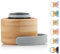 beloove™ Ersatzdeckel für die Bamboo Edtion Thermosflasche, Hauche Deiner Trinkflasche neues Leben EIN - Passend für Alle Größen/Varianten Flasche (Grau)