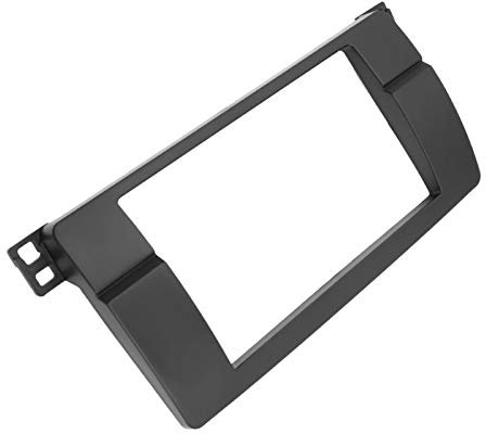 XYWOPO Store 2-Din-Auto-CD-Stereo-Radio-Blende, for BMW, 3er E46 1998 1999 2000 2001~2005, Plattenrahmen, Audio-CD, Armaturenbrett-Panel-Set Autoblenden