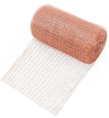 Schneckenzaun Kupfernetz, Kupferband Gegen Schnecken, Schneckenschutz Für Hochbeet Pflanzen, 12.7cm*6m Schneckenzaun Metall, Für Die Gartenabwehr Gegen Schädlinge, Schneckenabwehr Und Mäuse Abwehr