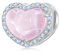 NINGAN 925 Argento Sterling Ciondolo Di Perle Rosa A Forma Di Cuore Con Ciondolo Di Zircone Rosa 5a, Compatibile Con Le Perle Del Braccialetto Da Donna, Regalo Di Compleanno