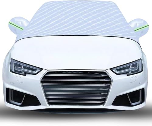 Ansixeay Protector de Parabrisas para BMW E39,Parasol Coche Delantero con Tiras Reflectantes Funda Parabrisas Invierno Universal para contra Nieve Hielo