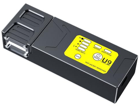 Peowuieu Pince à Dénuder Thermique U9 Fiber pour Fibre Optique Chauffée, Couteau à Dénuder Filaire, Dénudeur de Fibre Chaud pour Fusion de Câbles.