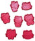 3DByEma - Hello Kitty Cute 7 cortadores de galletas – Diseño detallado para hornear y manualidades, ideal para fondant, masa, arcilla