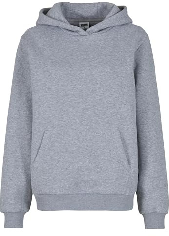 Urban Classics Ladies Fluffy Hoody Frauen Kapuzenpullover schwarz Basics