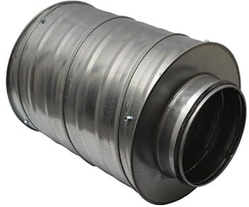 Rohrschalldämpfer 125mm / 30cm lang