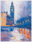 Artopweb TW14606 Avis - Big Ben, London Dekorative Paneele, Holzwerkstoff, Multifarbiert, 60x80 Cm