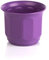 Kimmel Cache-Pot pour Petits Pots de Fleurs, diamètre : 9 cm, Violet
