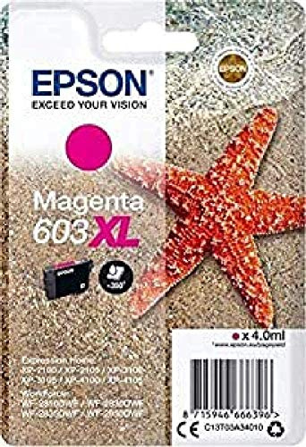 EPSON SINGLEPACK Magenta 603XL Ink SUPL