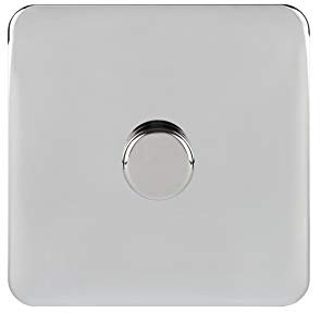 Schneider Electric Lisse Screwless Deco GGBL6011CPCS Mains Dimmer 1 Gang 1 way 250W PC display pack