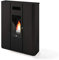 STUFA A PELLET SLIM REBECCA POTENZA TERMICA 9,5 kW (Nero Goffrato)