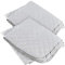 infactory Bügeltischdecke: 2er-Set 3-lagige XL-Bügeldecken 120x73cm, hitzeabweisende Beschichtung (Bügeldecke für Dampfbügeleisen, Bügel-Unterlage, Bügeleisen)