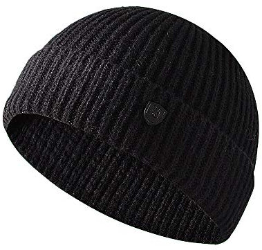 YAMEE Winter Beanie Hat Baseballkappe Strickmütze Docker Cap Herren Damen dockermütze brimless Cap Basecap Herren Cap ganzjährig Tragbar Unisex Retro