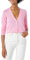 Amazon Essentials Damen Leichter Cardigan mit V-Ausschnitt (in Übergröße erhältlich), Rosa, XS