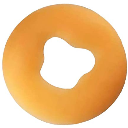 Milageto Cuscino per Il del Massaggio Morbido, Cuscino per Il Viso del Salone Rivestimento in Silicone per Cuscino per Massaggio, Arancia