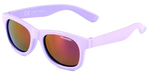 Kiddus Occhiali da Sole per Bebe, Bambino e Bambina, Polarizzati, per Bambini da 8-24 mesi, Protezione UV400 CAT3, Aste Flessibili senza BPA
