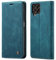 mvced Cover Compatibile con Samsung Galaxy M53 5G,Flip Custodia Caso Libro Pelle PU e TPU Silicone Antiurto,Blu