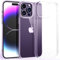 Supdeal Shockproof Clear Case for iPhone 14 Pro, [Not Yellowing] [10FT Military Drop Protection] Hard Clear Back Four Corner Airbags Drop Protection Phone Cover, 6.1 inch, Transparent