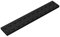 Classic Building Plate 2x12, 100 Piece Black Bulk Plates, Compatible with Lego Parts and Pieces 2445, Compatible with All Major Brick Brands(Colour:Black)