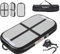 FBSPORT Airtrack Matte, 10cm Hoch Verdicken 60CM Tumbling Matte,Gymnastikmatte mit Luftpumpe,Trainingsmatte mit Tragetasche,Turnmatte für Zuhause, Outdoor,Yoga