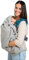 Momawo Fleecedecke Eco für Babys mit Kapuze, Bezug für Babytrage, Winterdecke, anpassbar an alle Arten von Rucksäcken, Schals und Mei-Tais, wasserdicht, Grau