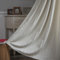 Tospass Vorhang Boho Shabby Chic Stricken Vorhänge Blickdicht mit Handgemacht Stickerei Quaste 2er Set Beige Weiß Vorhang Vintage Mikrofaser Gardienen für Wohnzimmer Schlafzimmer Curtains 140x220 cm